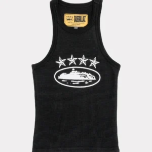 Corteiz 4Starz Alcatraz Womens Tank Top Black