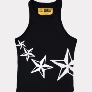 Corteiz 4Starz Motion Womens Tank Top Black