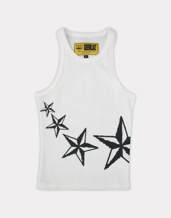 Corteiz 4Starz Motion Womens Tank Top White