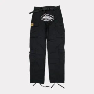 Corteiz 4Starz Special Edition Guerillaz Cargos Black