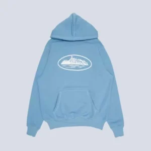 Corteiz Alcatraz Hoodie Baby Blue