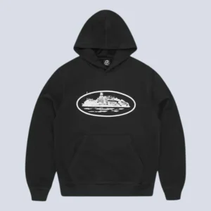 Corteiz Alcatraz Hoodie Black