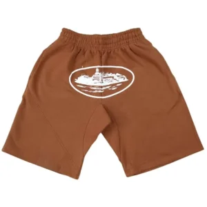 Corteiz Alcatraz Shorts in Hazel