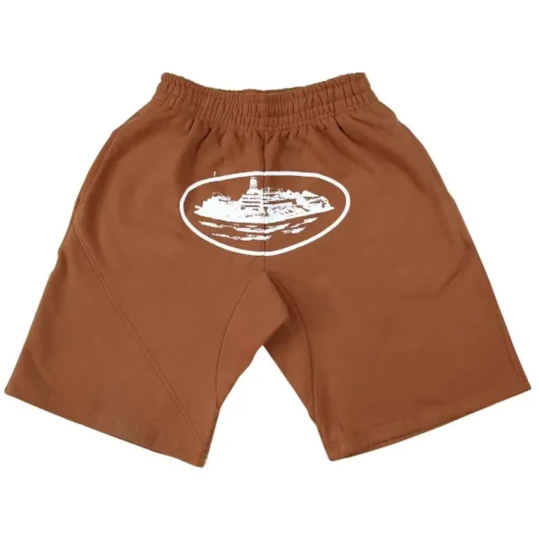 Corteiz Alcatraz Shorts in Hazel