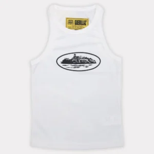 Corteiz Alcatraz Tank Top White