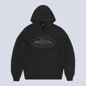 Corteiz Alcatraz V2 Hoodie Triple Black