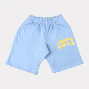 Corteiz Dropout Baby Blue Shorts