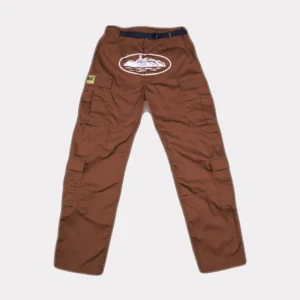 Corteiz Guerillaz Cargo Pants Brown