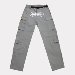 Corteiz Guerillaz Stone Cargos Gray