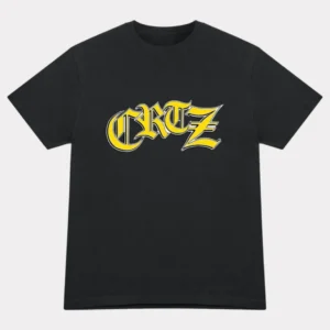 Corteiz Old English T-Shirt Black