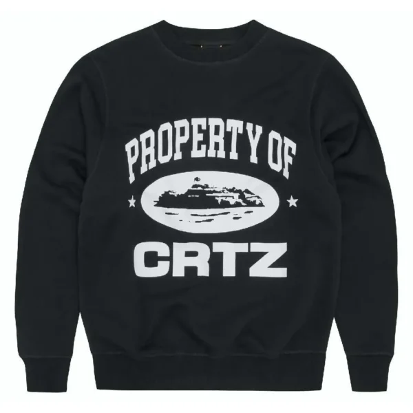 Corteiz P.O.C Sweatshirt in Black VIP