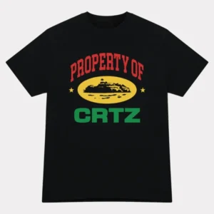 Corteiz Property Of Crtz Carni T-shirt Black