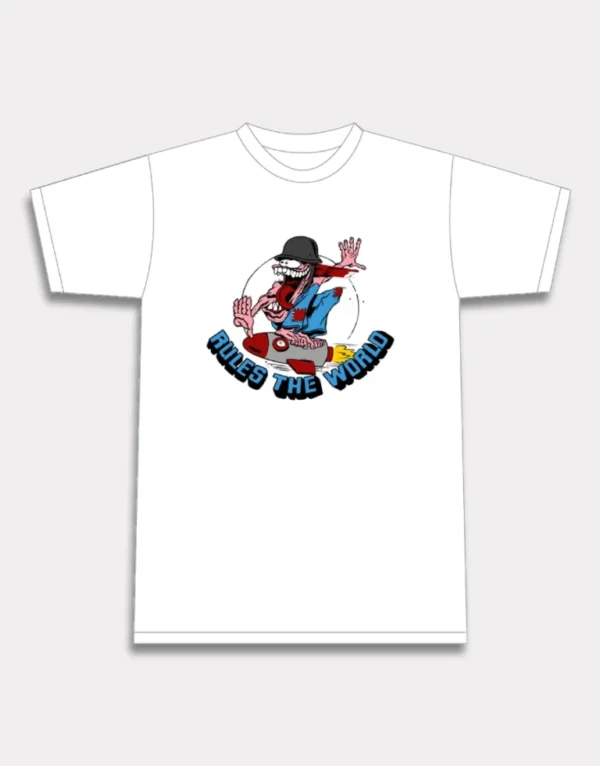 Corteiz Rocketman T-shirt White