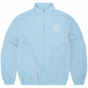 Corteiz Shukushuku Jacket in Baby Blue