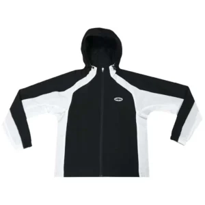 Corteiz Spring Jacket in Black-White