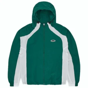 Corteiz Spring Jacket in Green-White