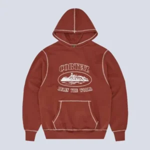 Corteiz Superior Hoodie Rust