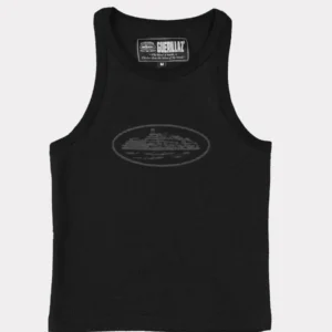 Corteiz-Womens-Guerillaz-Tank-Top-Triple-Black-2