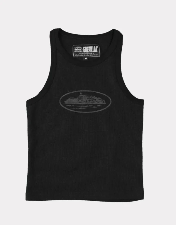 Corteiz-Womens-Guerillaz-Tank-Top-Triple-Black-2