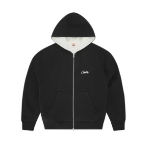 HMP THERMAL ZIP HOODIE [BLACK]