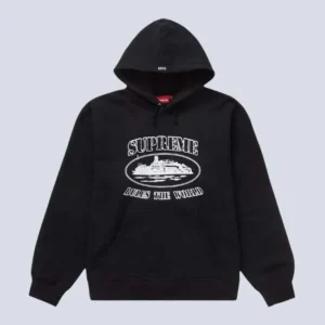 Supreme Corteiz Rules The World Hoodie Black